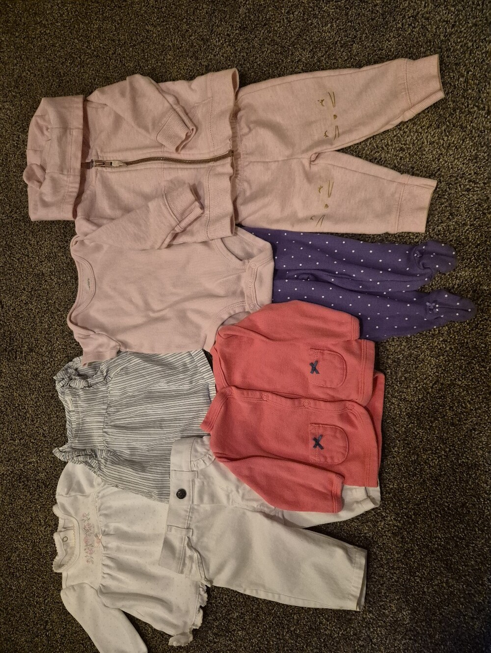 Pink Baby Girl 9 Piece Bundle Size 3 Months ***HUGE CLOSET CLEAROUT!***